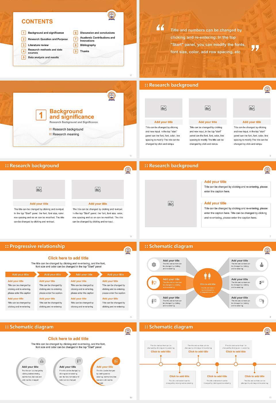 Himachal Pradesh Technical University Graduation Thesis Defense PPT Template16:9 ratio PPT effect preview image2
