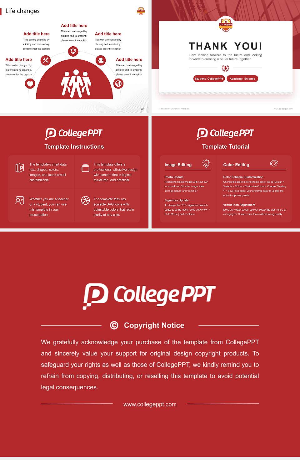 G H Raisoni University, Amravati National Scholarship Defense PPT Template4:3 ratio PPT effect preview image4
