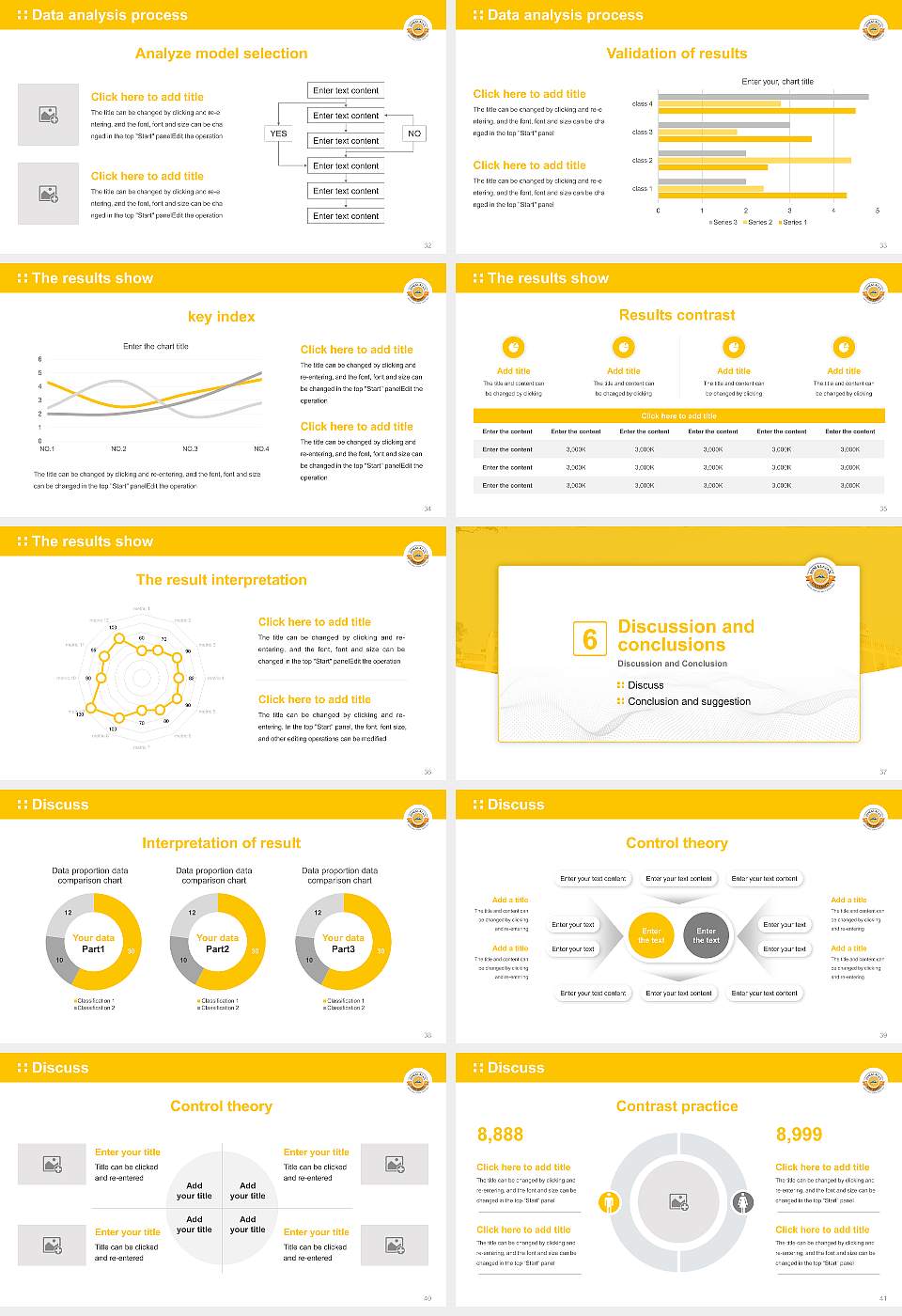 Himalayan University Graduation Thesis Defense PPT Template16:9 ratio PPT effect preview image5