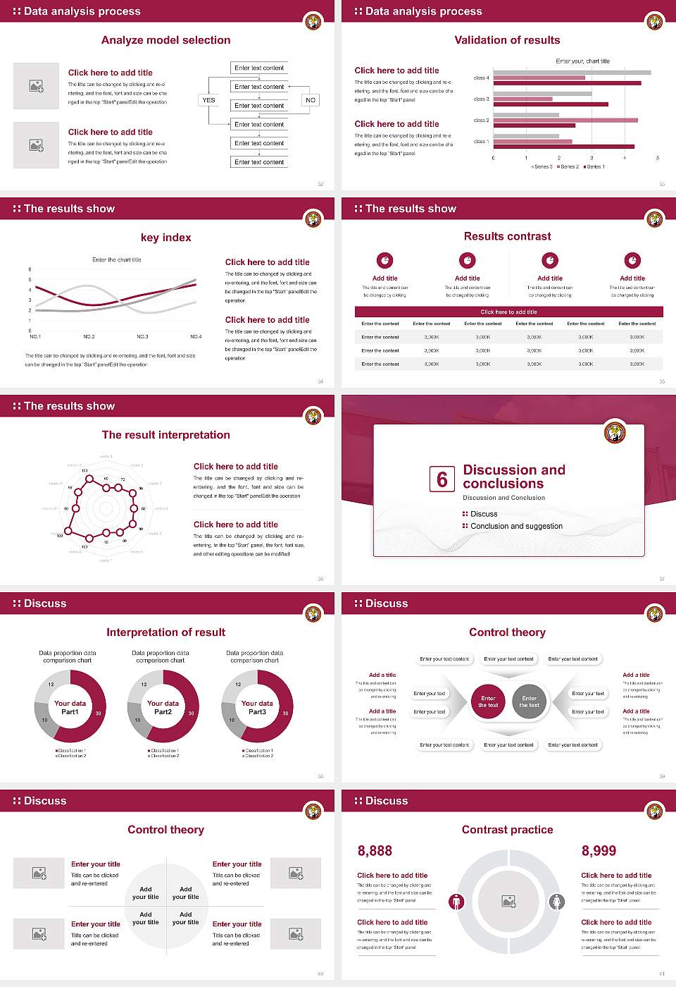 American College of Acupuncture and Oriental Med Graduation Thesis Defense PPT Template16:9 ratio PPT effect preview image5