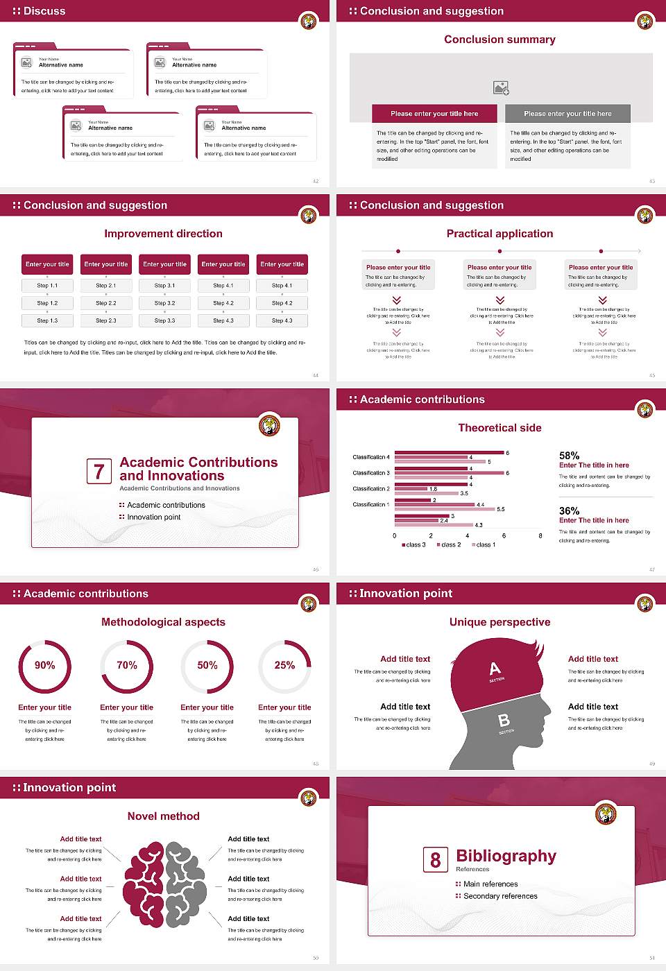 American College of Acupuncture and Oriental Med Graduation Thesis Defense PPT Template16:9 ratio PPT effect preview image6