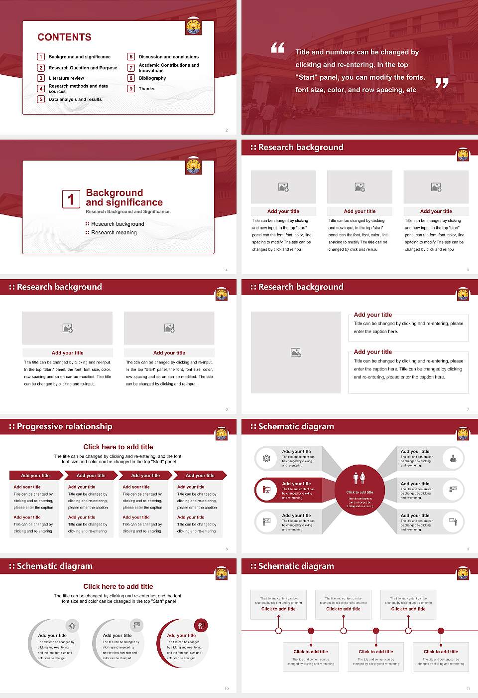Gandhi Institute of Technology and Management (GITAM) Graduation Thesis Defense PPT Template16:9 ratio PPT effect preview image2