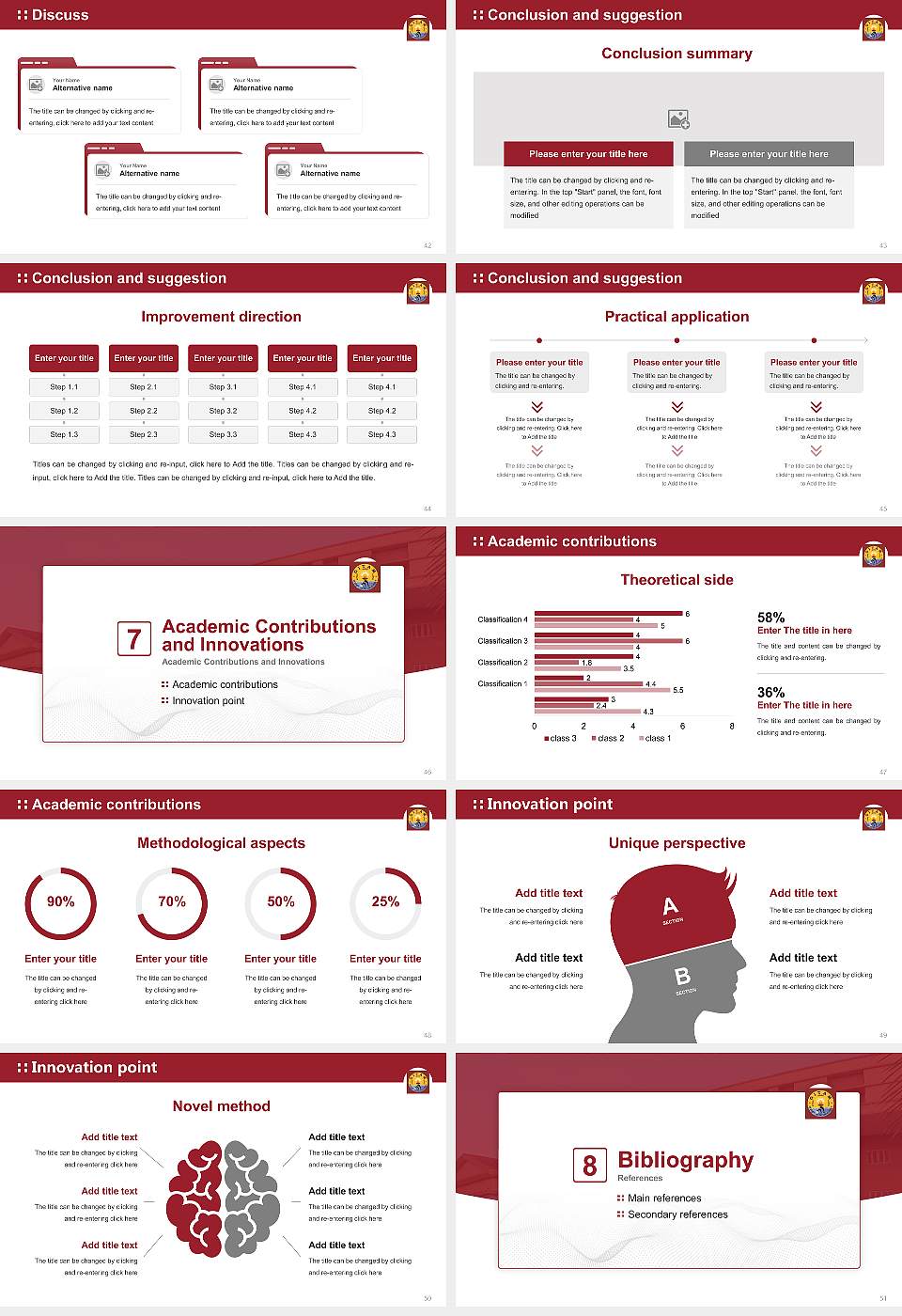 Gandhi Institute of Technology and Management (GITAM) Graduation Thesis Defense PPT Template16:9 ratio PPT effect preview image6
