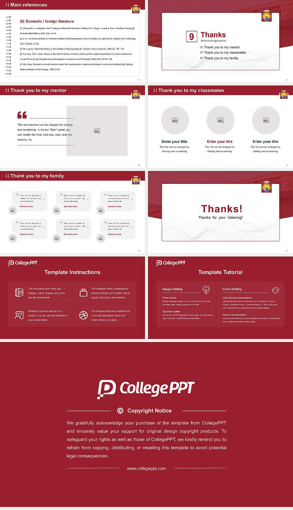 Gandhi Institute of Technology and Management (GITAM) Graduation Thesis Defense PPT Template16:9 ratio PPT effect preview image7