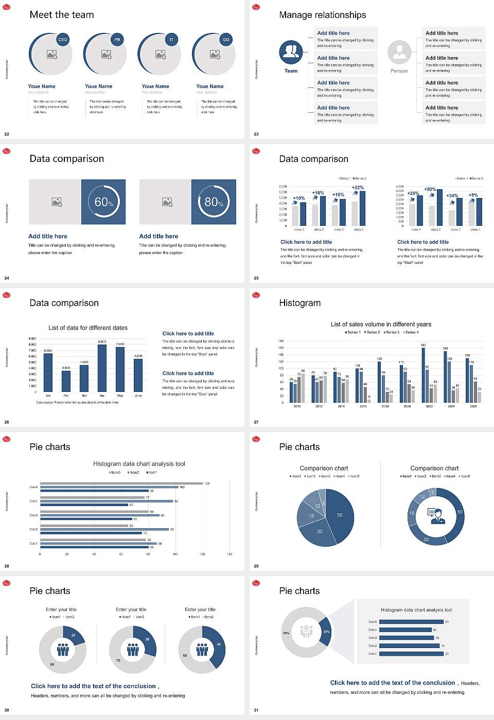 Iryo Sosei University Competition/Entrepreneurship Contest PPT Template16:9 ratio PPT effect preview image4