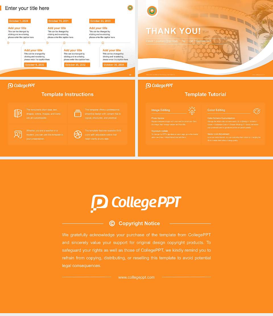 Hindustan Institute of Technology and Science Lecture Sharing and Networking Event PPT Template16:9 ratio PPT effect preview image4
