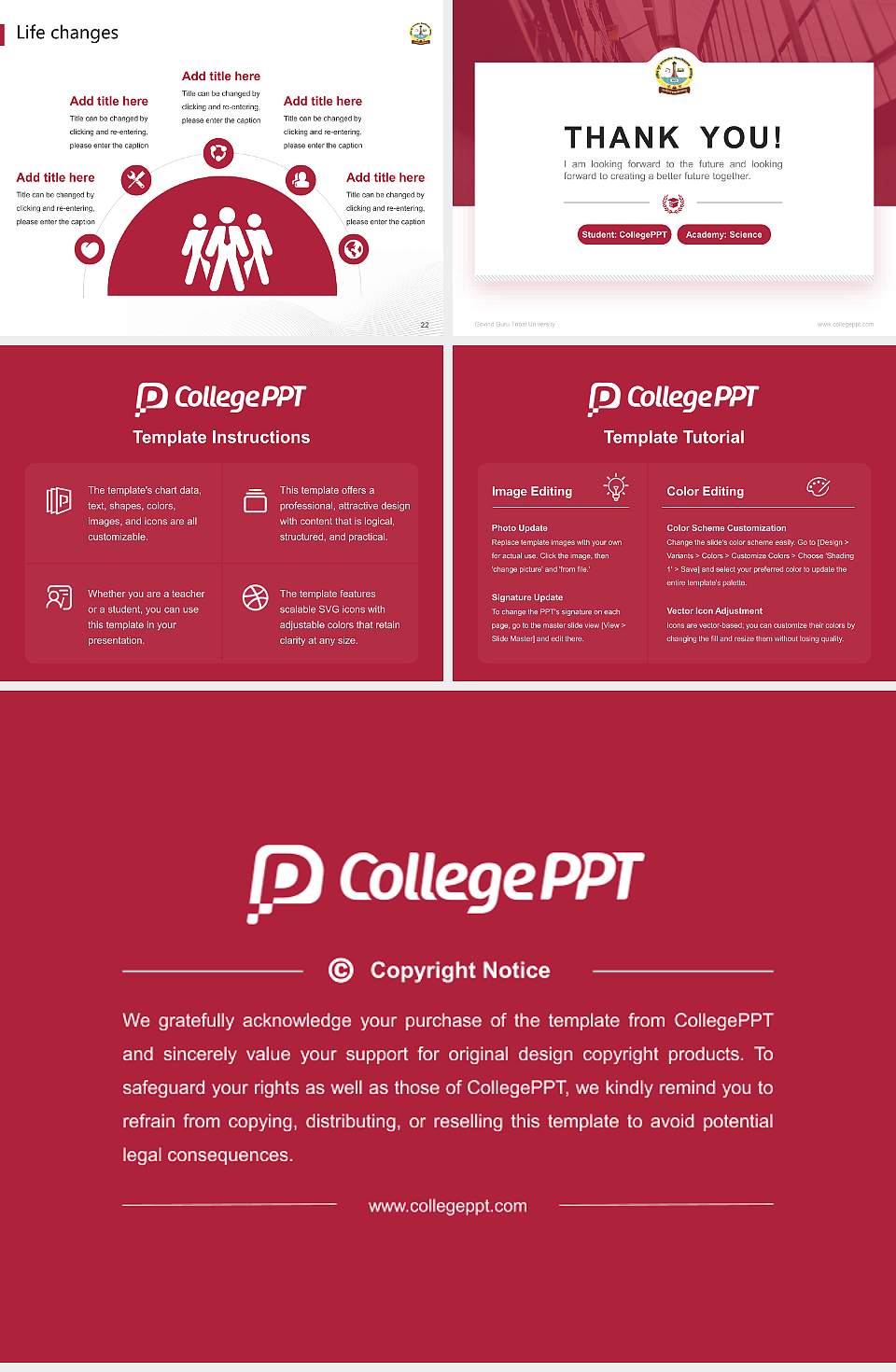 Govind Guru Tribal University National Scholarship Defense PPT Template4:3 ratio PPT effect preview image4