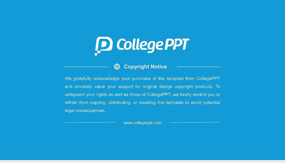 Academy College General Purpose PPT Template16:9 ratio PPT effect preview image6