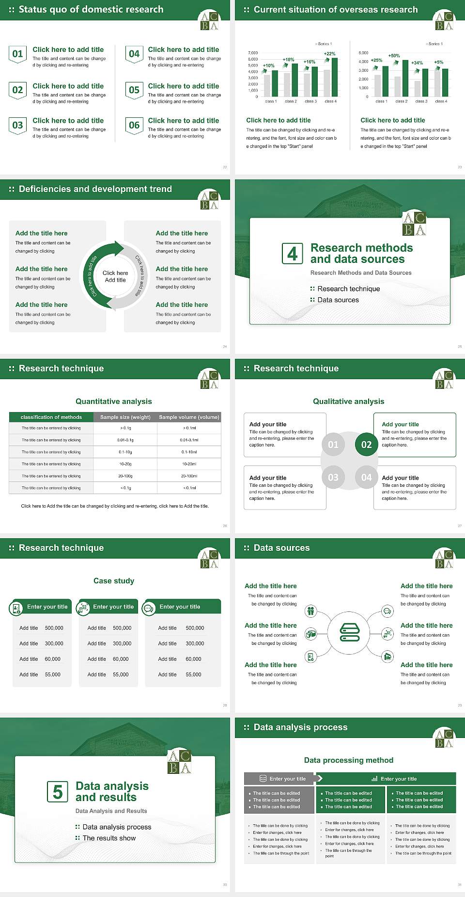 American College of the Building Arts Graduation Thesis Defense PPT Template4:3 ratio PPT effect preview image4