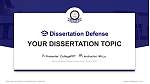 Dharmashastra National Law University Scriptieverdediging PPT-sjabloon