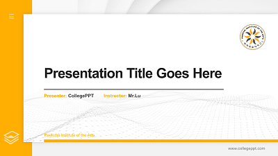 Paekche Institute of the Arts Thesis Proposal/Graduation Defense PPT Template