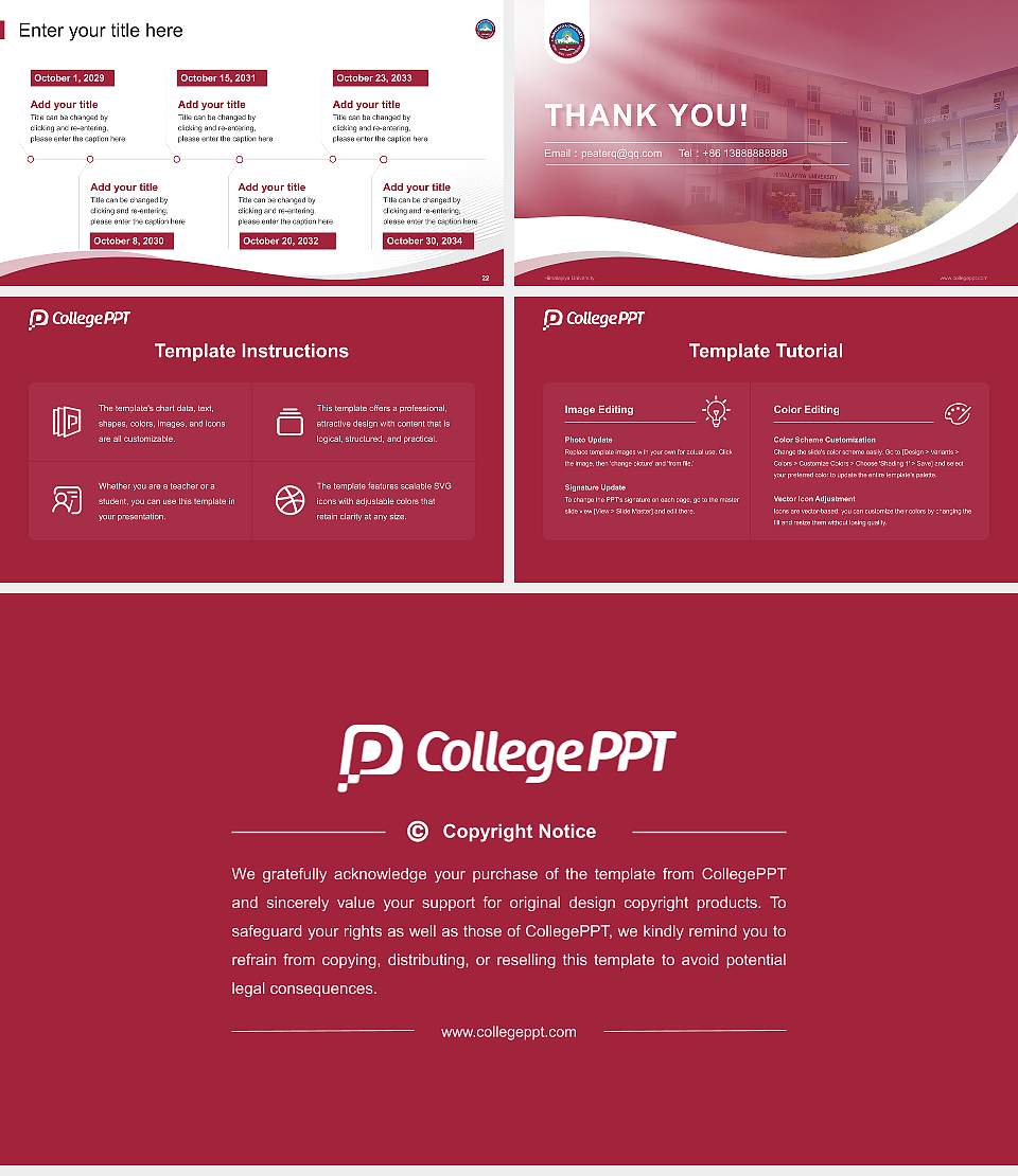 Himalayiya University Lecture Sharing and Networking Event PPT Template16:9 ratio PPT effect preview image4