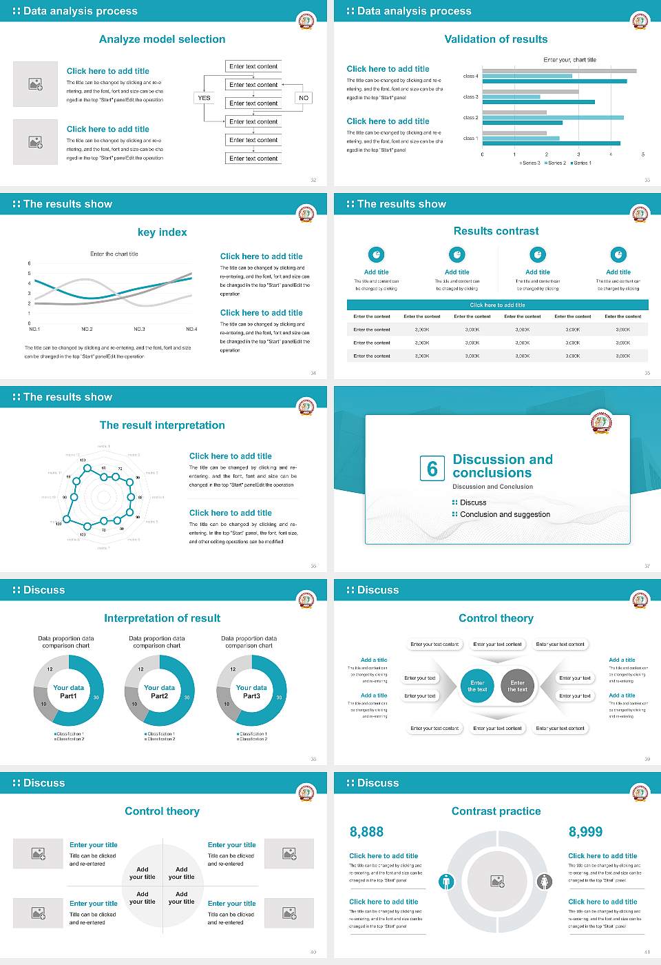 Bhakta Kavi Narsinh Mehta University Graduation Thesis Defense PPT Template16:9 ratio PPT effect preview image5