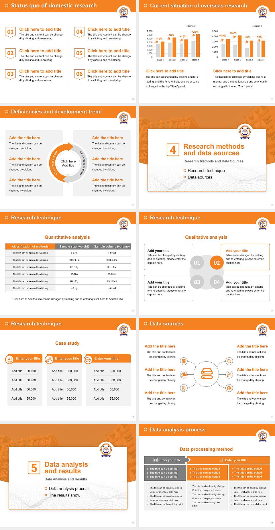 Himachal Pradesh Technical University Graduation Thesis Defense PPT Template4:3 ratio PPT effect preview image4