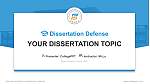 Sehan University Graduation Thesis Defense PPT Template