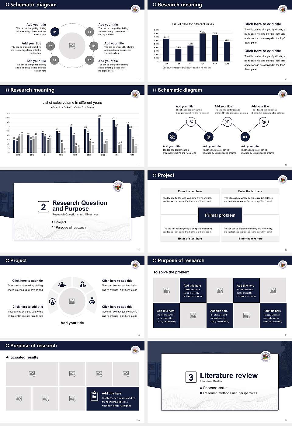 Tamilnadu Veterinary & Animal Sciences University Graduation Thesis Defense PPT Template16:9 ratio PPT effect preview image3