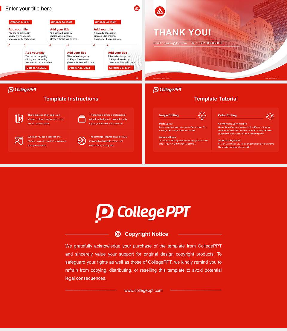 Academy of Art University Lecture Sharing and Networking Event PPT Template16:9 ratio PPT effect preview image4