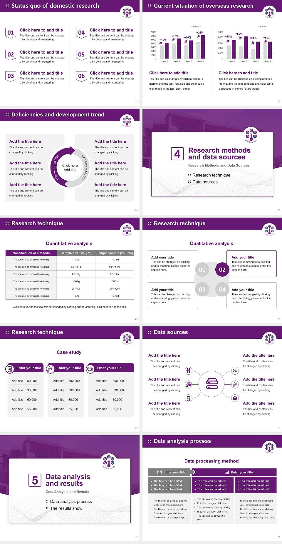 Cluster University of Jammu Graduation Thesis Defense PPT Template4:3 ratio PPT effect preview image4