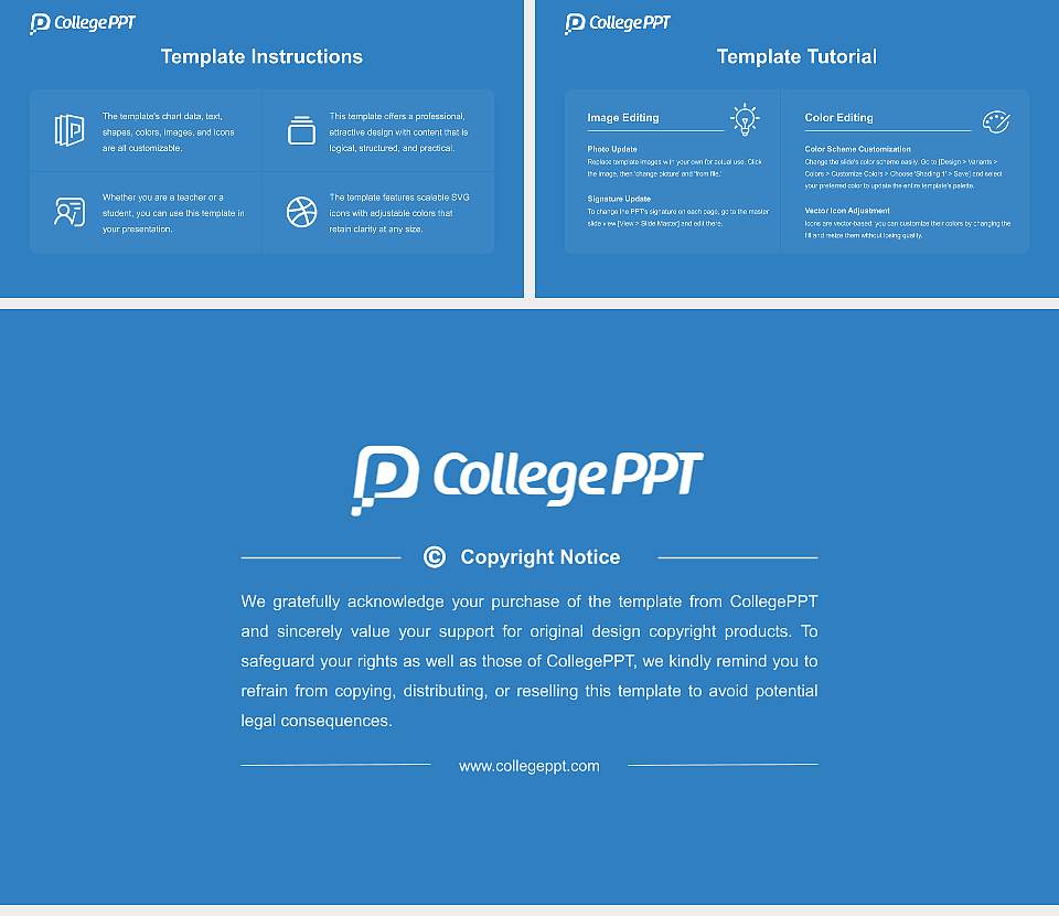 Health Science University Course/Courseware Creation PPT Template16:9 ratio PPT effect preview image5