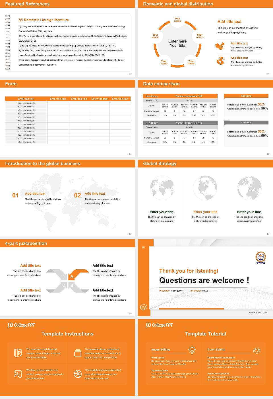 Himachal Pradesh Technical University Thesis Proposal/Graduation Defense PPT Template16:9 ratio PPT effect preview image4
