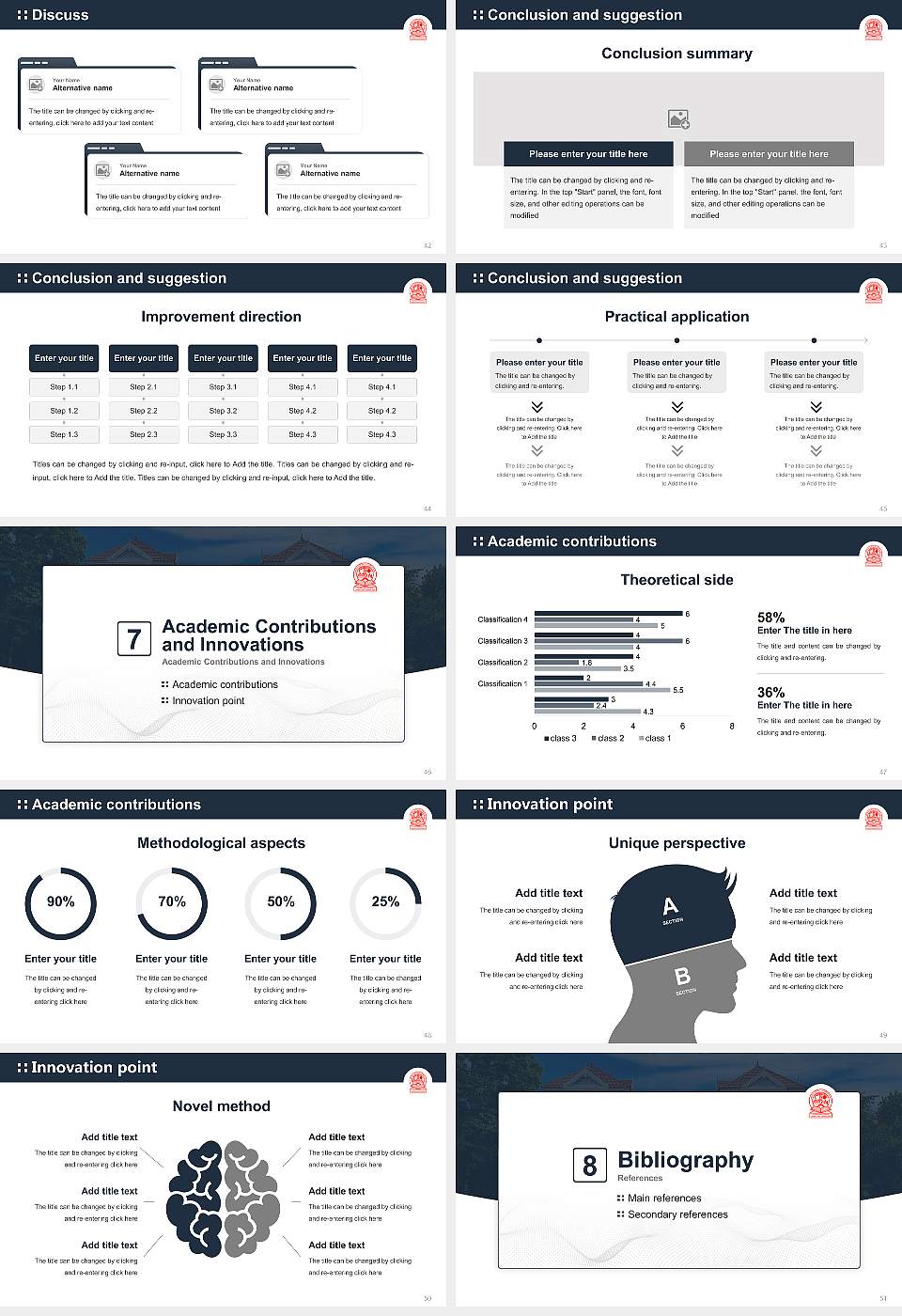 Cochin University of Science & Technology Graduation Thesis Defense PPT Template16:9 ratio PPT effect preview image6