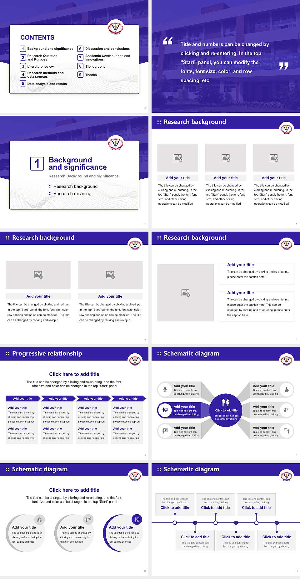 Guru Angad Dev Veterinary & Animal Sciences University Graduation Thesis Defense PPT Template4:3 ratio PPT effect preview image2