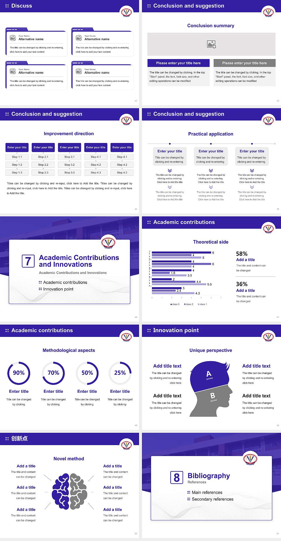 Guru Angad Dev Veterinary & Animal Sciences University Graduation Thesis Defense PPT Template4:3 ratio PPT effect preview image6