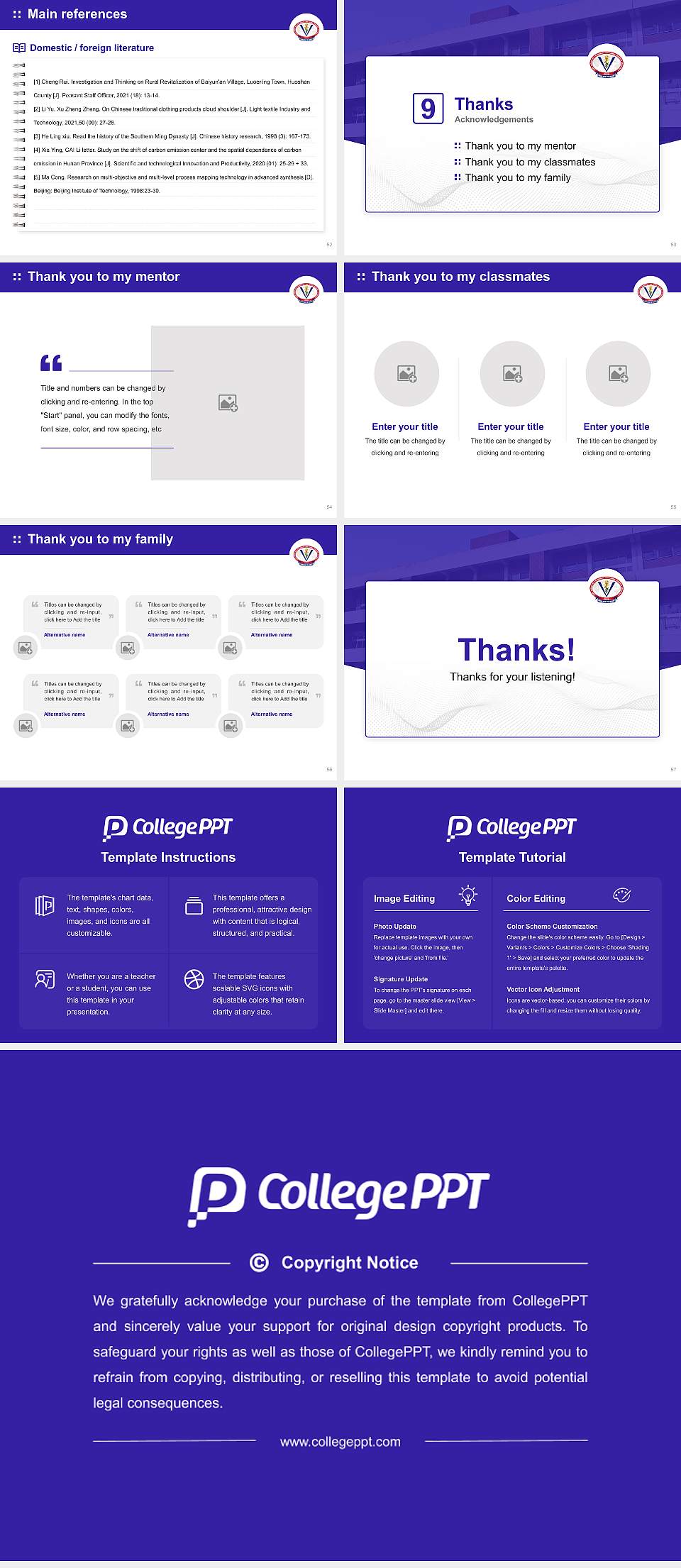 Guru Angad Dev Veterinary & Animal Sciences University Graduation Thesis Defense PPT Template4:3 ratio PPT effect preview image7