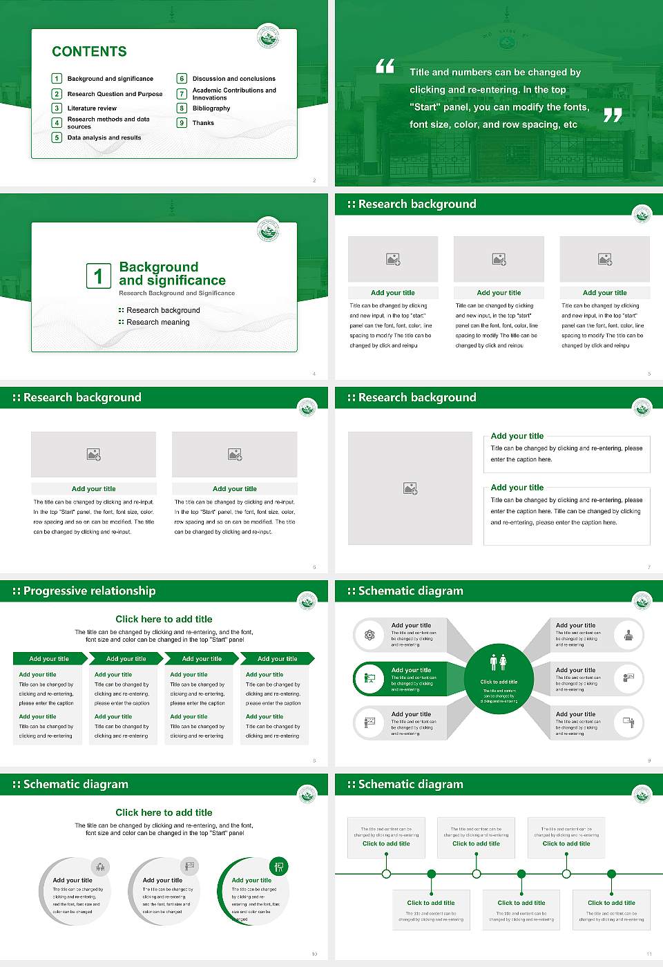 Hemvati Nandan Bahuguna Garhwal University Graduation Thesis Defense PPT Template16:9 ratio PPT effect preview image2