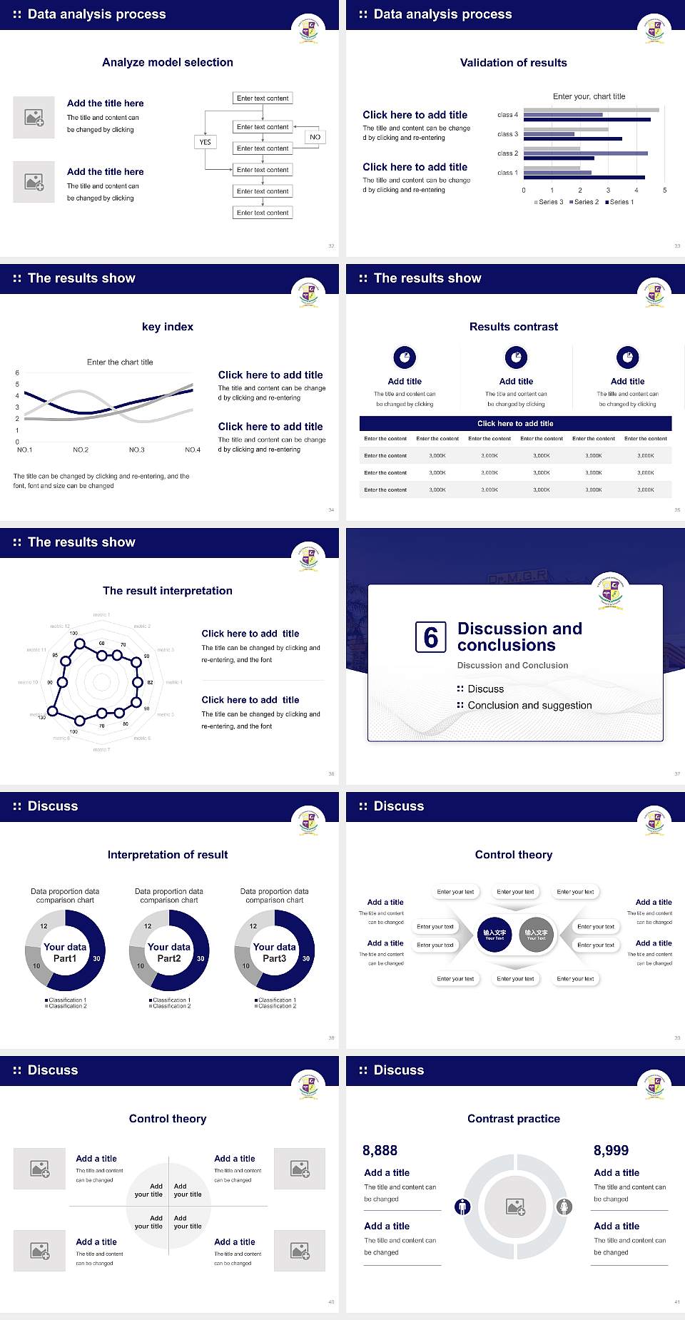 Dr. M.G.R. Educational and Research Institute Graduation Thesis Defense PPT Template4:3 ratio PPT effect preview image5