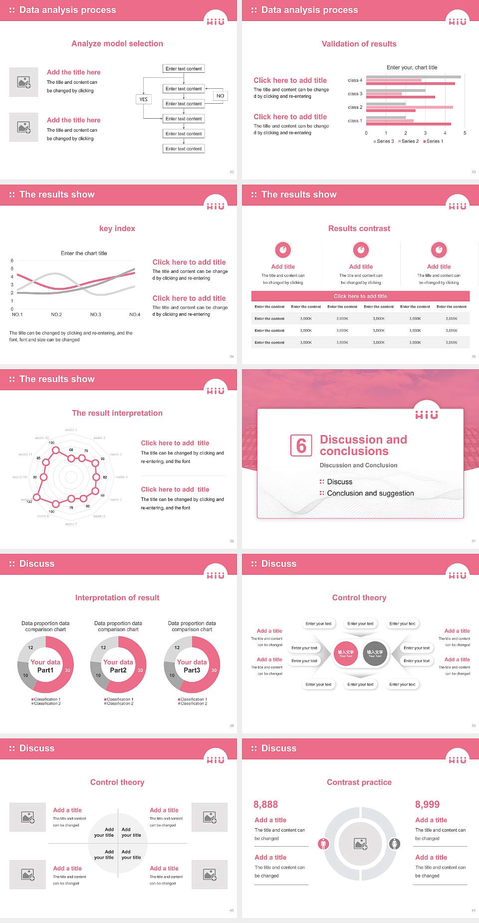 Hiroshima International University Graduation Thesis Defense PPT Template4:3 ratio PPT effect preview image5