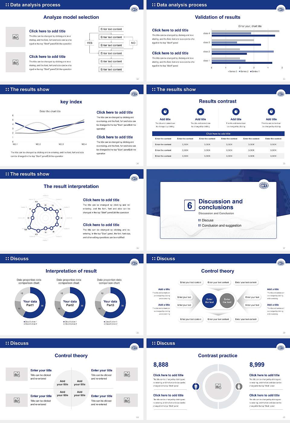 Indian Institute of Foreign Trade Graduation Thesis Defense PPT Template16:9 ratio PPT effect preview image5