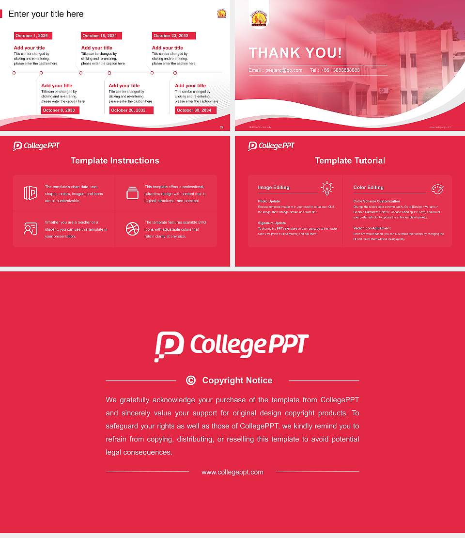 Children ‘s University Lecture Sharing and Networking Event PPT Template16:9 ratio PPT effect preview image4