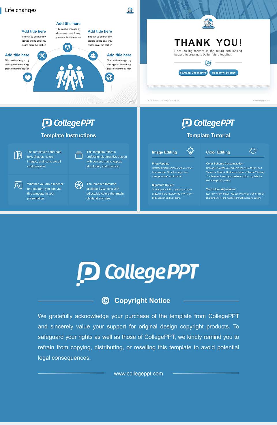 Dr. CV Raman University Chhattisgarh National Scholarship Defense PPT Template4:3 ratio PPT effect preview image4