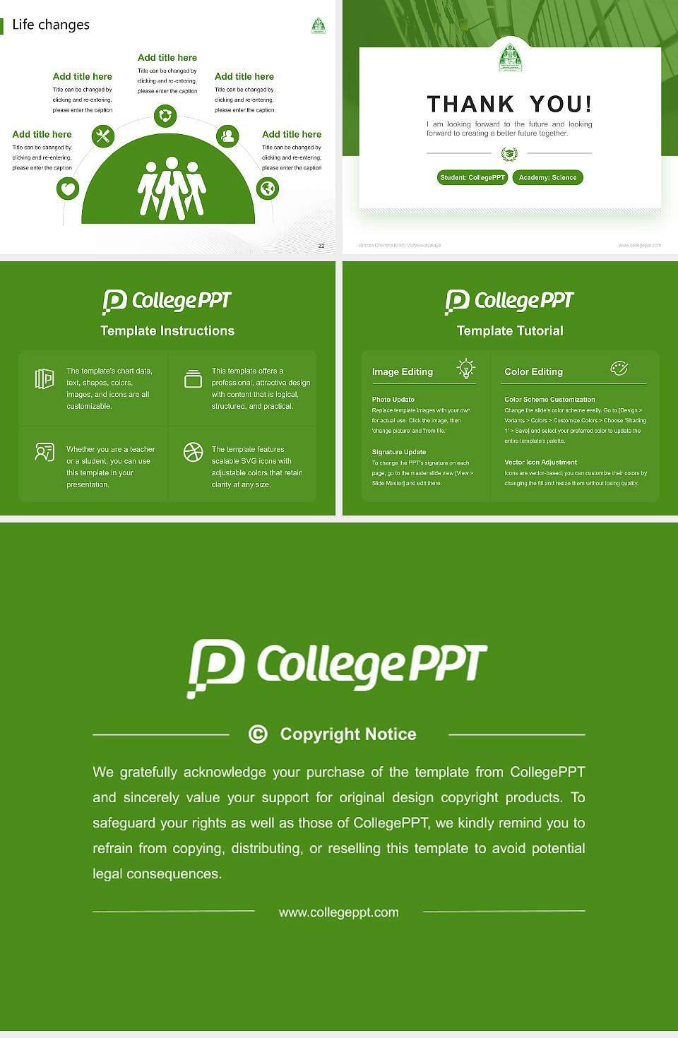 Bidhan Chandra Krishi Vishwavidyalaya National Scholarship Defense PPT Template4:3 ratio PPT effect preview image4
