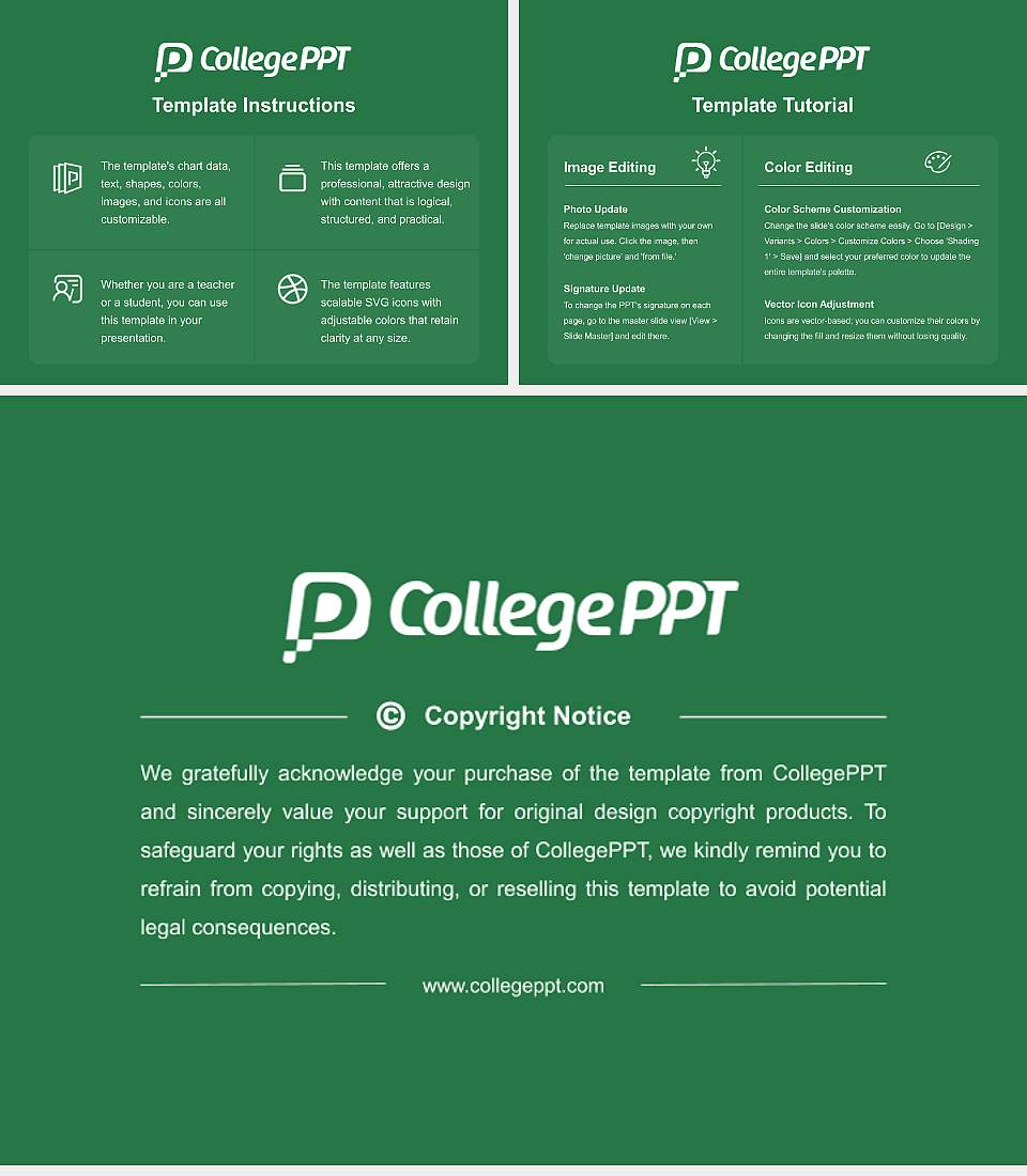American College of the Building Arts Academic Presentation/Research Findings Report PPT Template4:3 ratio PPT effect preview image5