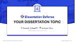 Dakshin Dinajpur University Soutenance de thèse Modèle PPT