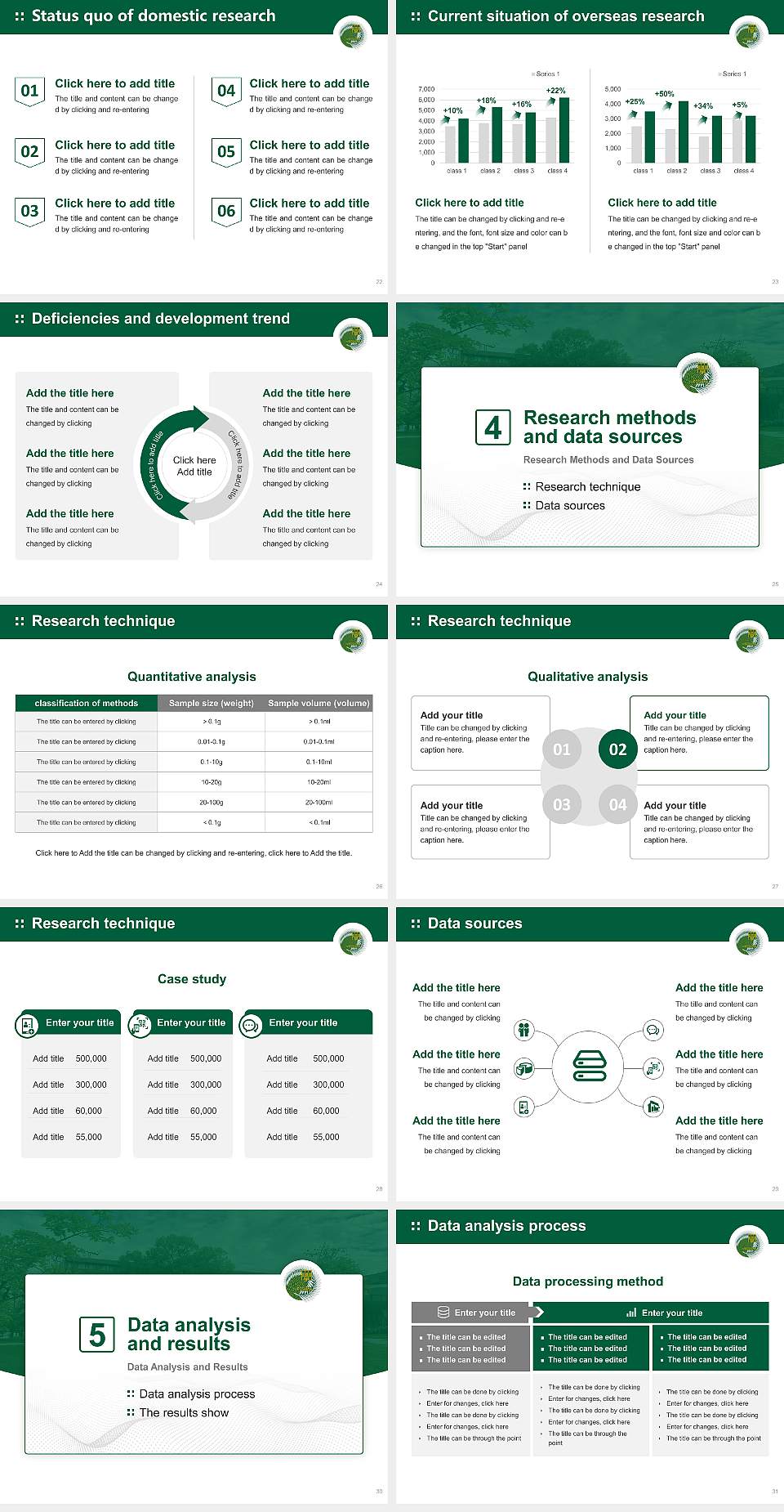 Hiroshima University Graduation Thesis Defense PPT Template4:3 ratio PPT effect preview image4