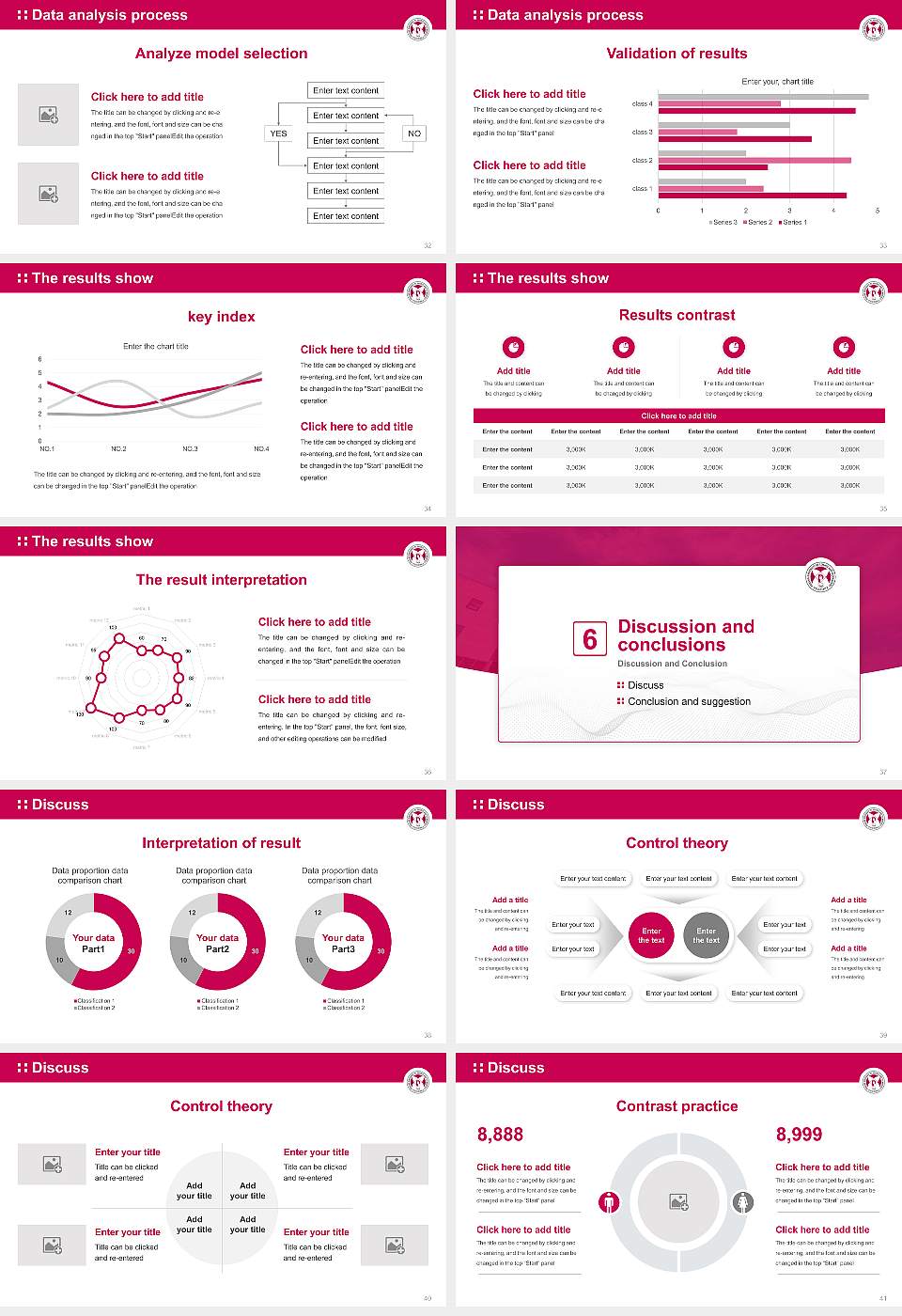 Pohang University of Science and Technology Graduation Thesis Defense PPT Template16:9 ratio PPT effect preview image5
