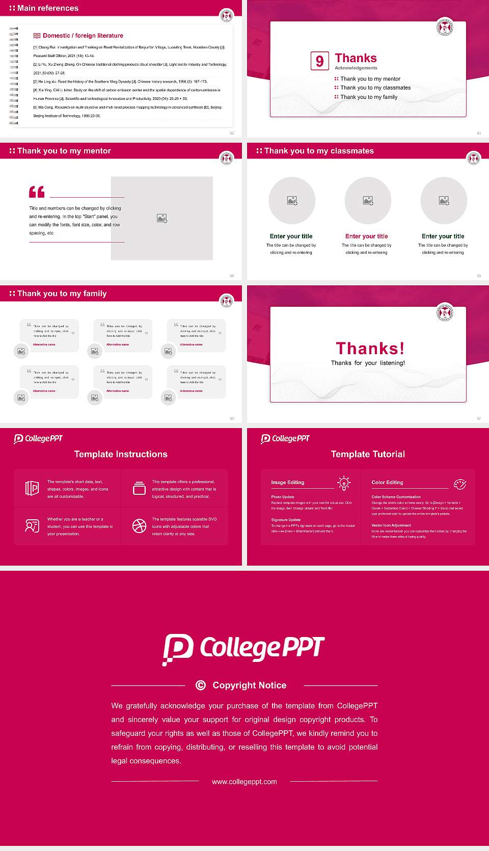 Pohang University of Science and Technology Graduation Thesis Defense PPT Template16:9 ratio PPT effect preview image7