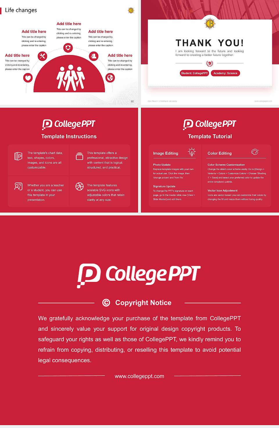 Dev Bhoomi Uttrakhand University National Scholarship Defense PPT Template4:3 ratio PPT effect preview image4
