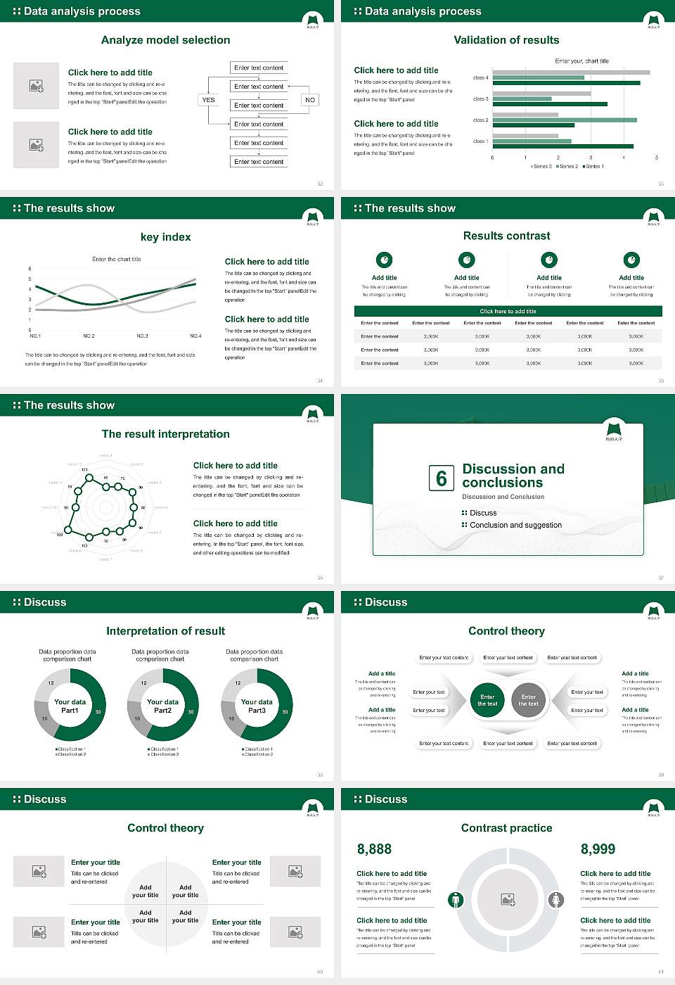 Hannan University Graduation Thesis Defense PPT Template16:9 ratio PPT effect preview image5