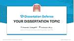 Haridev Joshi University of Journalism and Mass Communication Disputation Powerpoint Vorlage