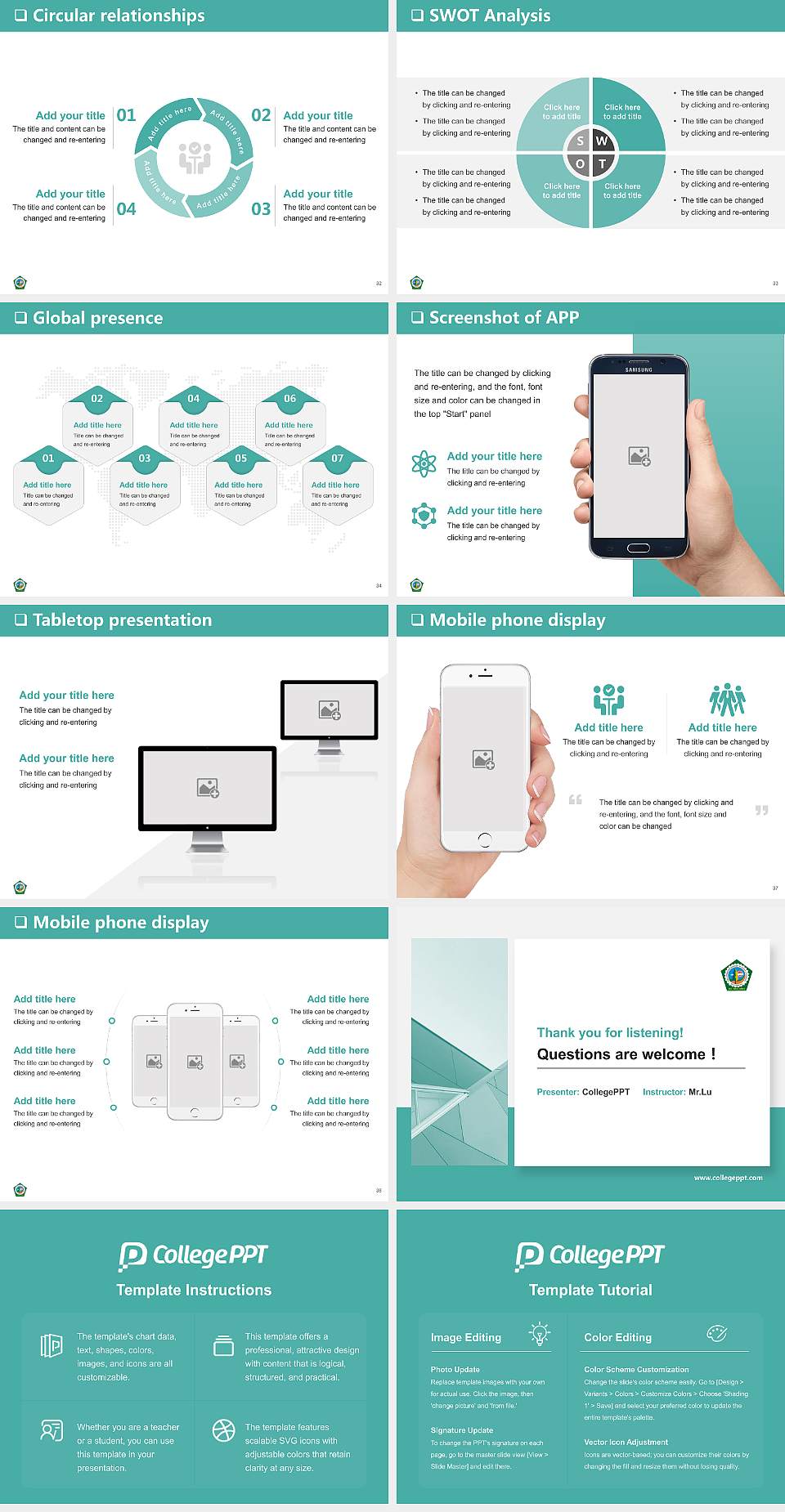Guru Jambeshwar University of Science and Technology General Purpose PPT Template4:3 ratio PPT effect preview image5