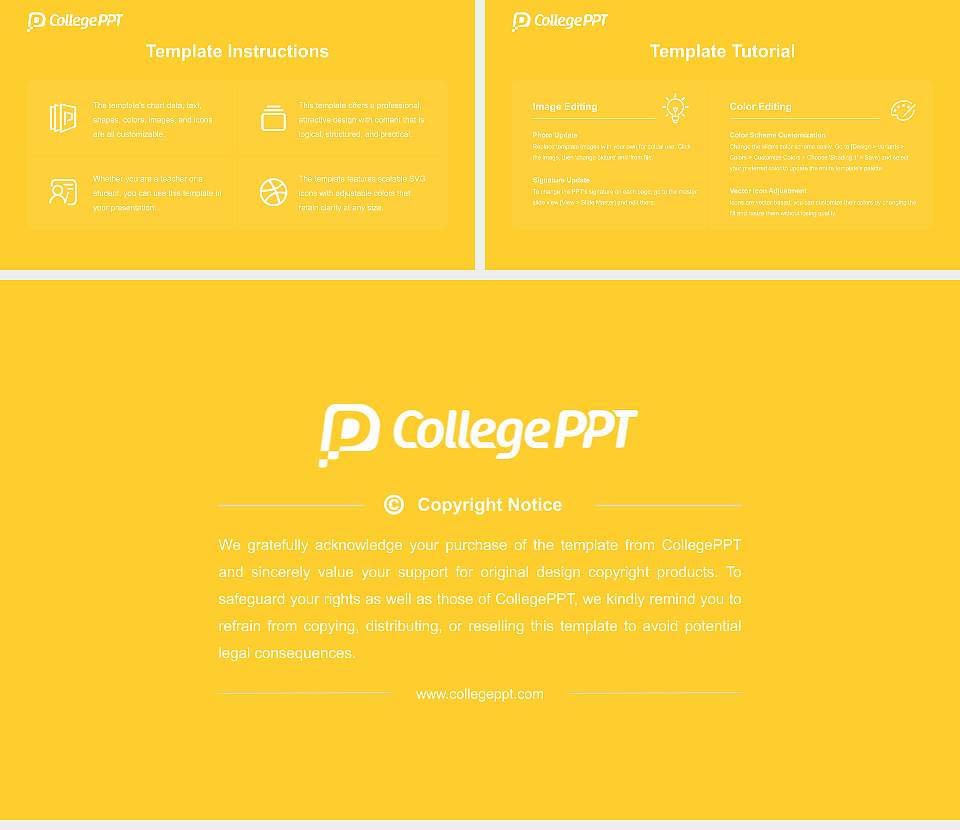 American Conservatory Theater Course/Courseware Creation PPT Template16:9 ratio PPT effect preview image5
