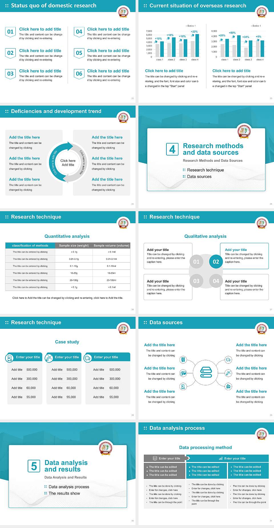 Bhakta Kavi Narsinh Mehta University Graduation Thesis Defense PPT Template4:3 ratio PPT effect preview image4