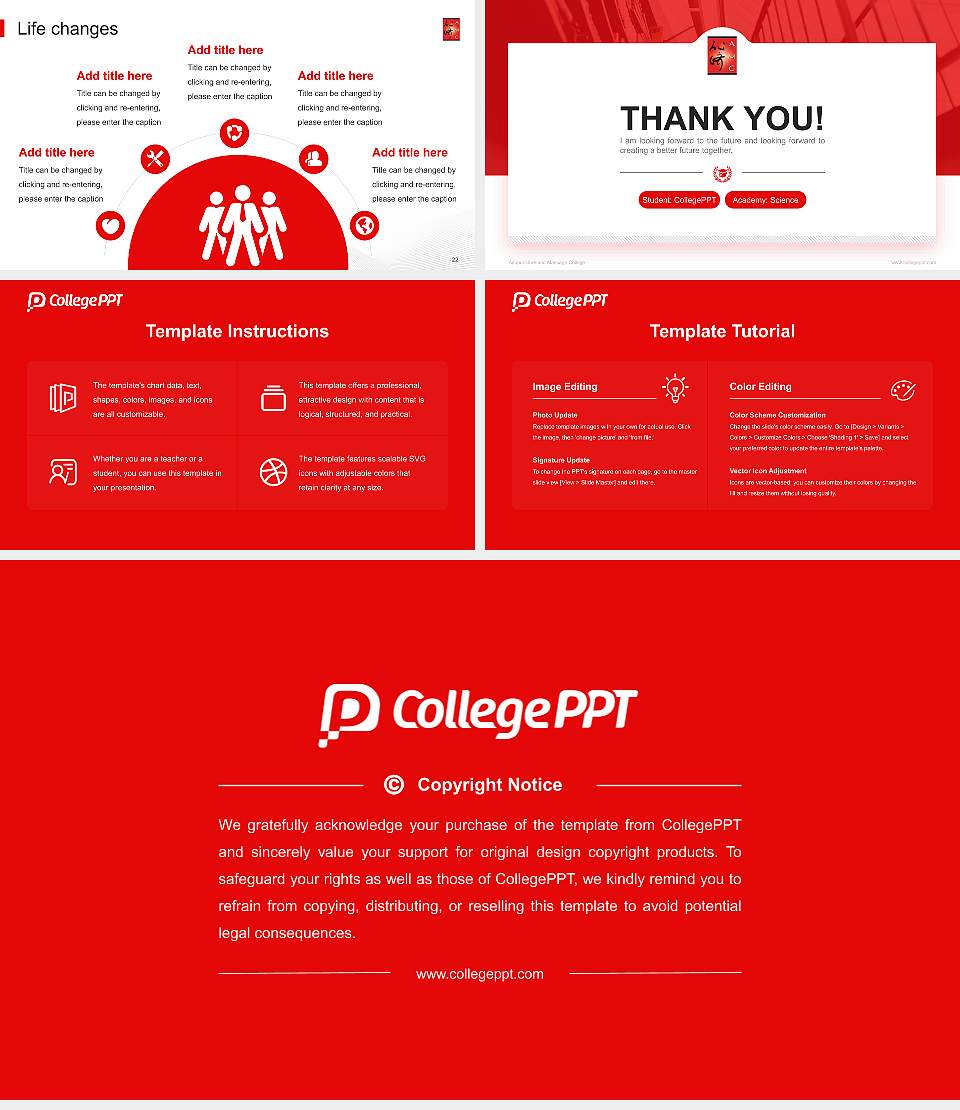 Acupuncture and Massage College National Scholarship Defense PPT Template16:9 ratio PPT effect preview image4