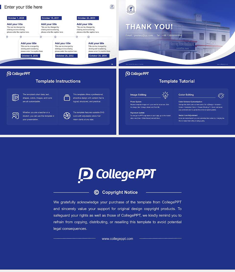 Bihar Animal Sciences University Lecture Sharing and Networking Event PPT Template16:9 ratio PPT effect preview image4