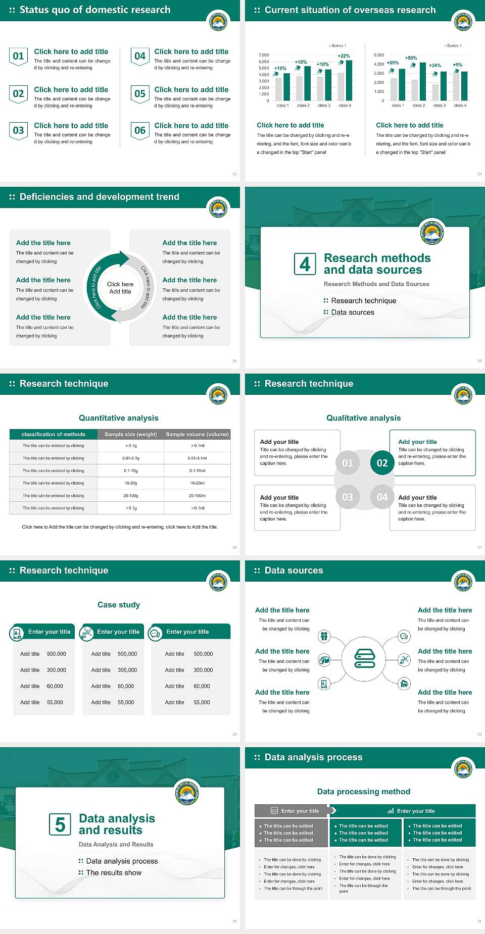 Chaudhary Devi Lal University Graduation Thesis Defense PPT Template4:3 ratio PPT effect preview image4