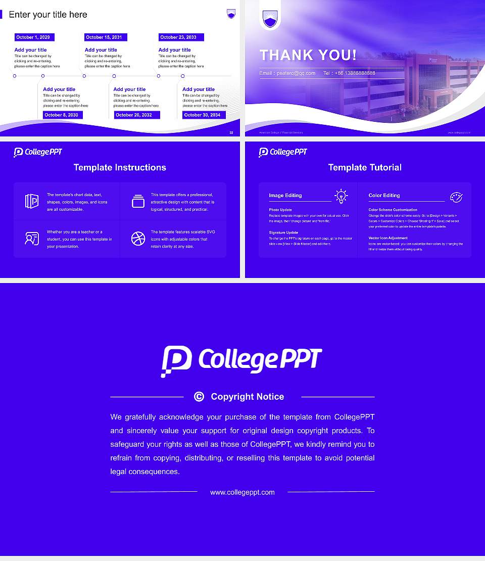 American College of Financial Services Lecture Sharing and Networking Event PPT Template16:9 ratio PPT effect preview image4